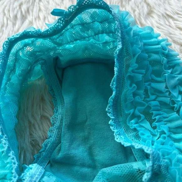 Victoria’s Secret Ruffle Mesh Panty